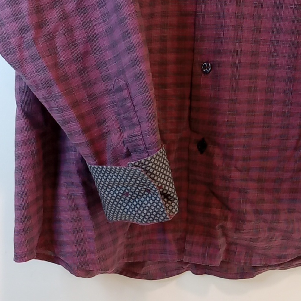 TOMMY BAHAMA Newport Coast Shirt Mens Sz L Long Sleeve Pima Cotton Blend NICE! - Picture 11 of 15